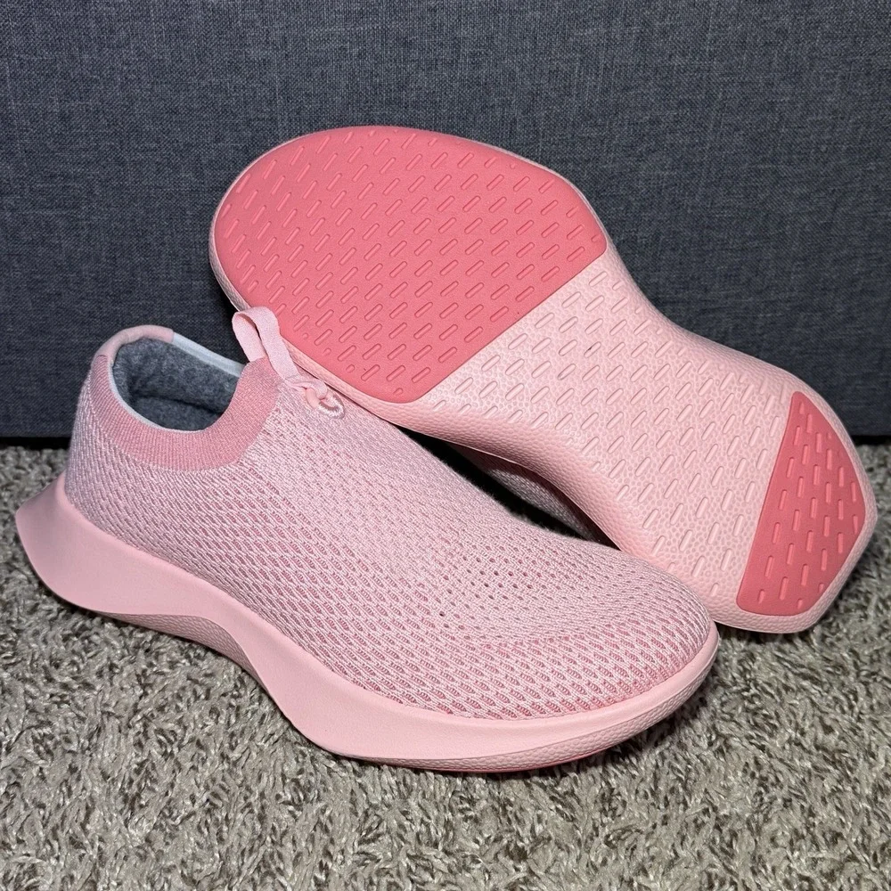 AllBirds Tree Dasher Relay Slip On Women's Size 10/Mens 8 Pink RARE Color NEW - Picture 1 of 11